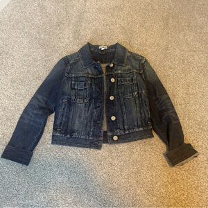 Express Dark Blue Denim Jacket
